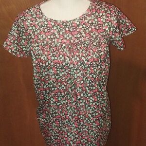 Floral Print Women's Top